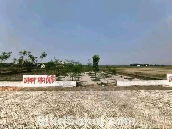 রেডি প্লট ঢাকা কেরানিগঞ্জে আজি বাড়ি করুন।